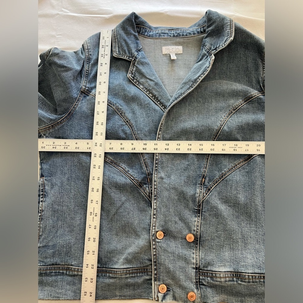 Sofia jeans by Sofia Vergara Jean Jacket, XL - Picture 11 of 11